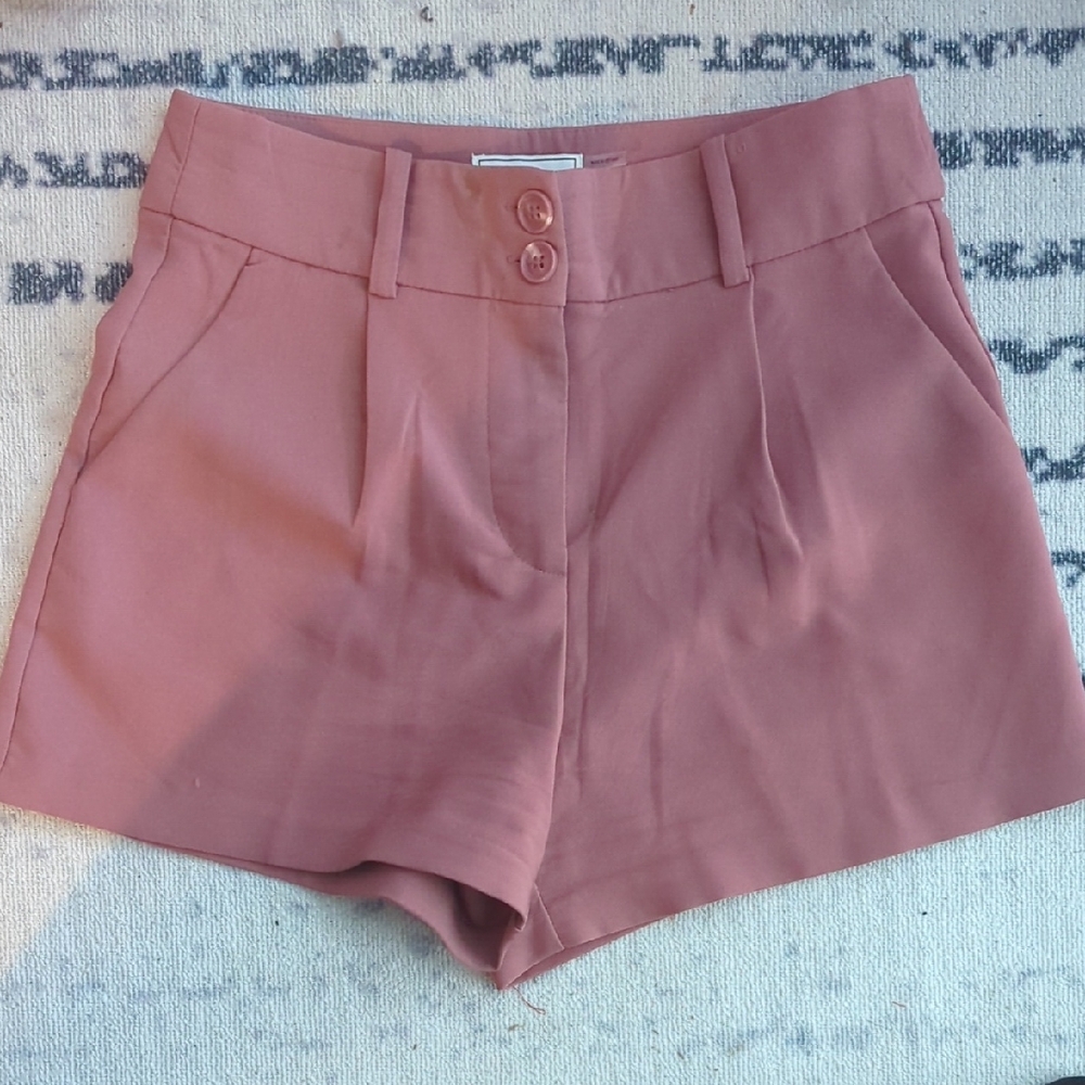 Have Women's High Waist Pink Shorts